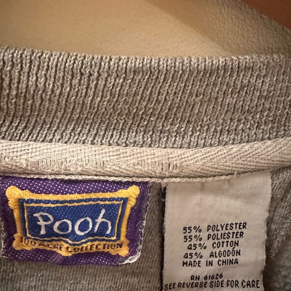 Vintage Winnie the Pooh Sweatshirt Large Y2K - Picture 3 of 4